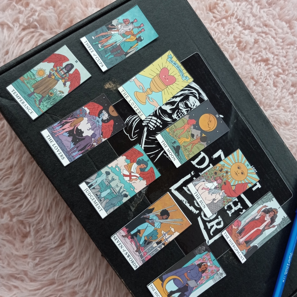 SOLD OUT! Tarot card sticker packs! Pick 5! - Picture 2 of 8